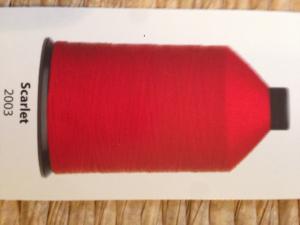 Artex #69 Nylon Bonded Upholstery Sewing Thread-Scarlet